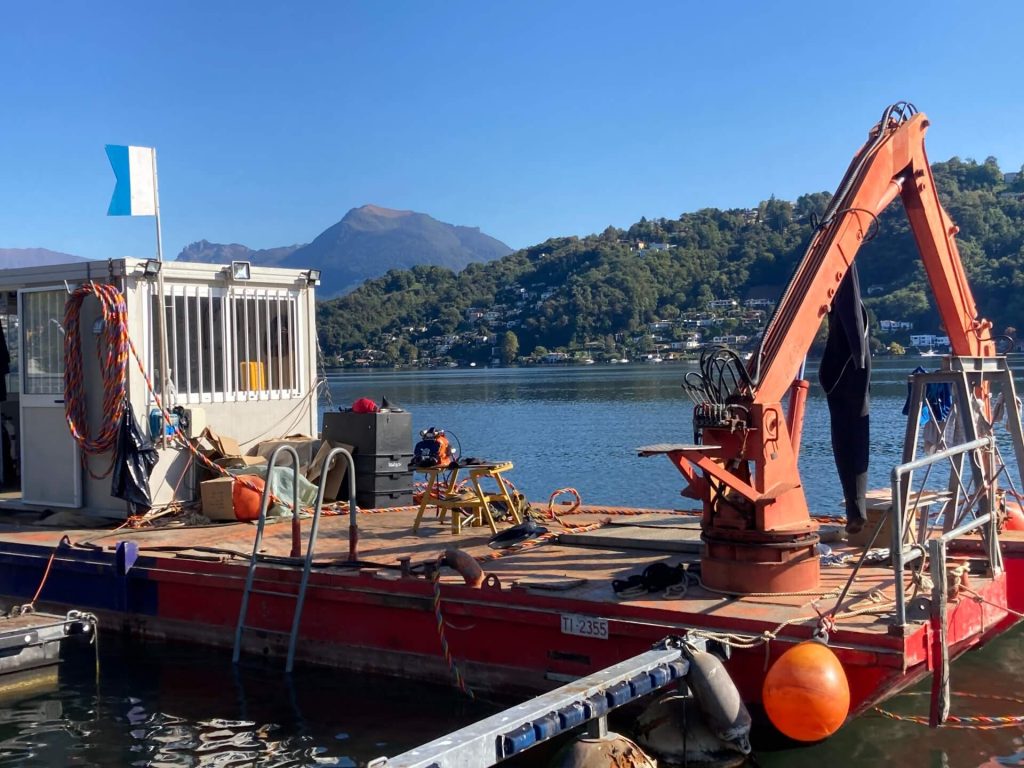 Manutenzione porto comunale Magliaso A